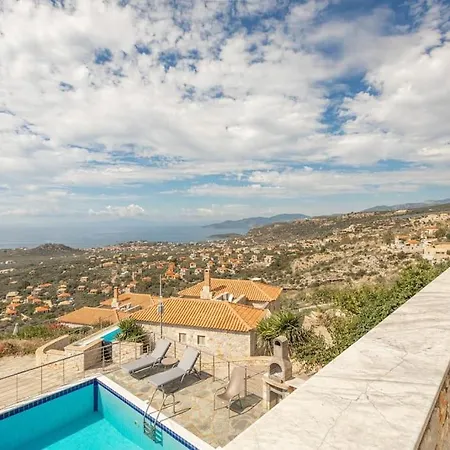 Villa Luxury Nefeli In Stoupa, Private Pool & Bbq Neokhorion (Messenia)