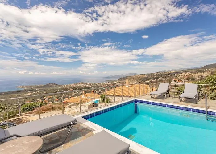 Luxury Nefeli In Stoupa, Private Pool & Bbq * Neokhorion (Messenia)