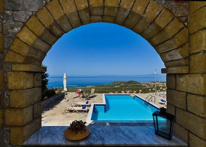 Luxury Nefeli In Stoupa, Private Pool&bbq *