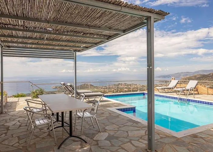 Вилла Luxury Nefeli In Stoupa, Private Pool & Bbq